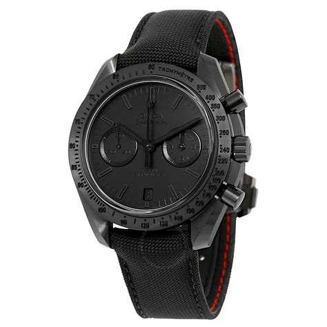 omega speedmaster chronograph quartz dark side of the moon replica|omega speedmaster moonwatch.